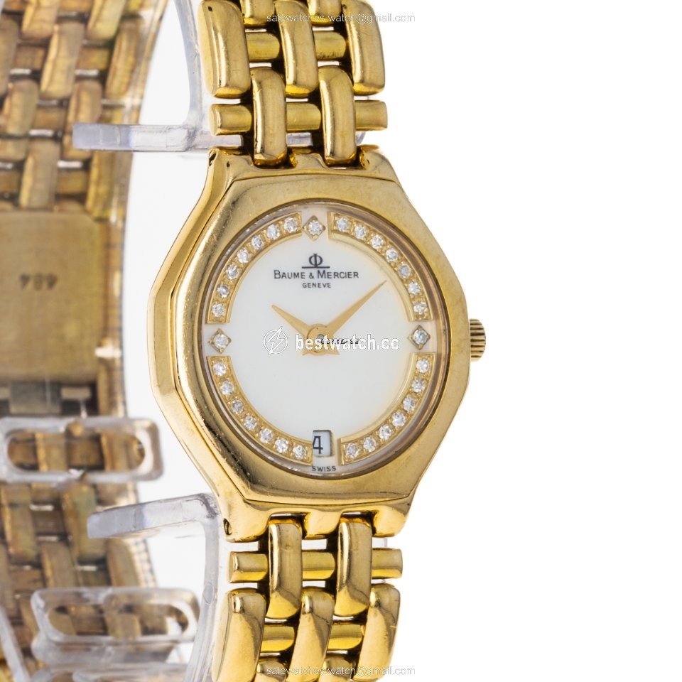 Baume & Mercier Classima Womens watch Quartz Yellow gold 16759.9 Replica 2