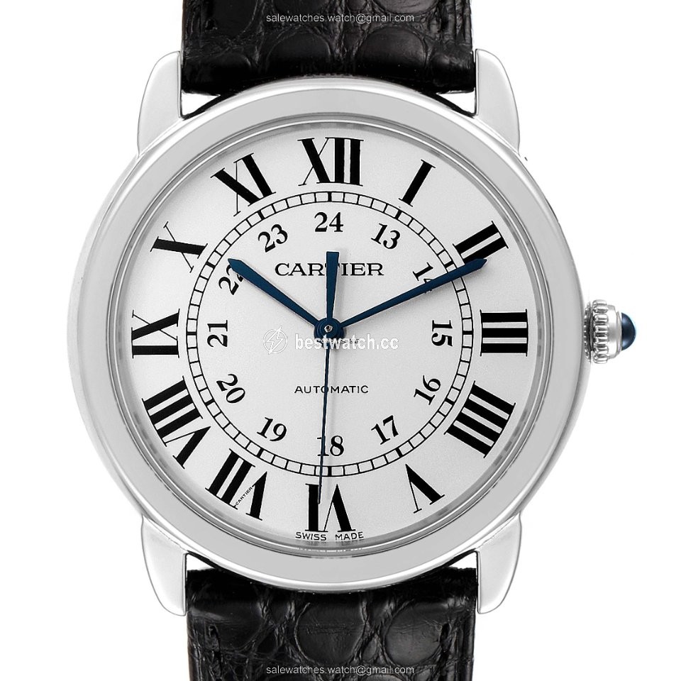 IMG_9085 Cartier Ronde Croisiere de Cartier Mens watch Unisex Automatic Steel WSRN0021 Replica 2