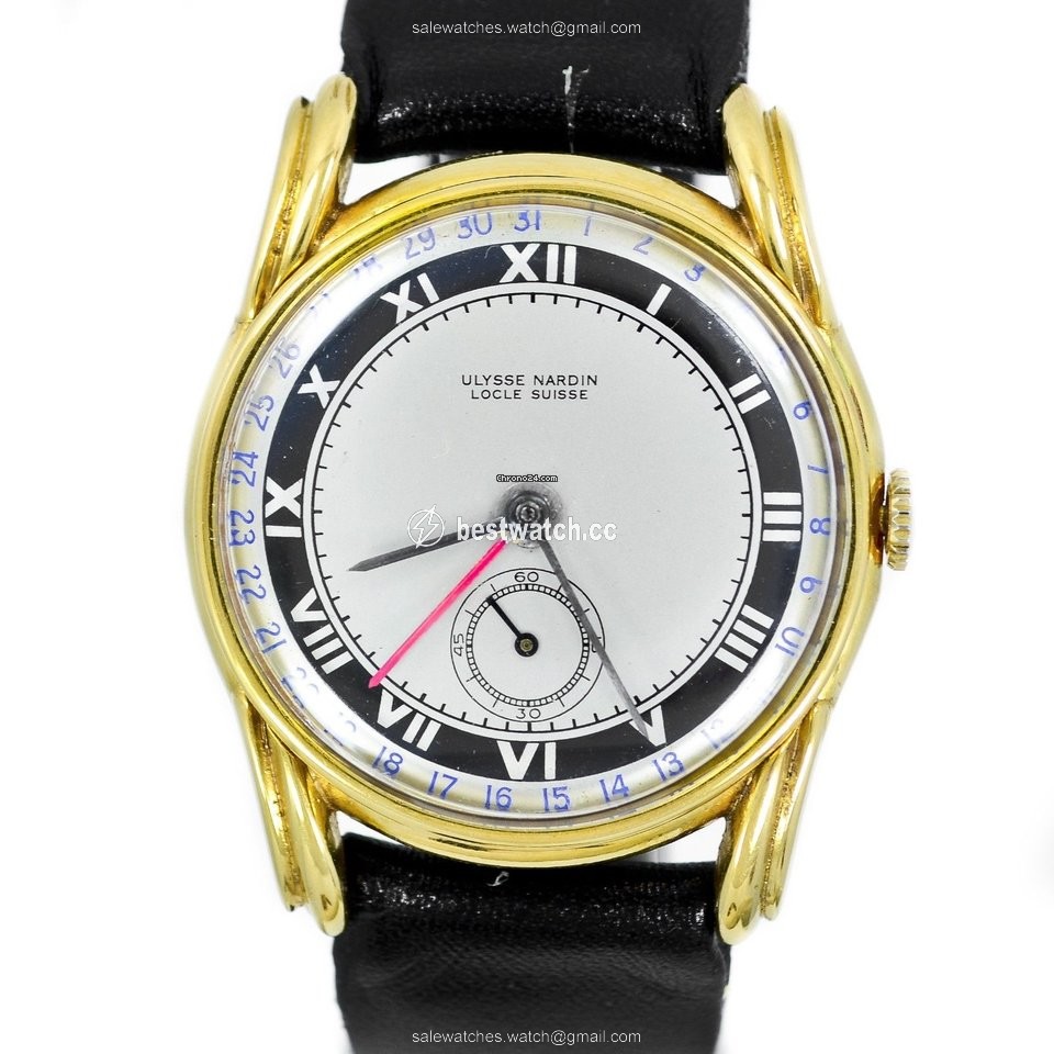 IMG_9085 Ulysse Nardin Mens watch Unisex Automatic Yellow gold M9336 Replica 2