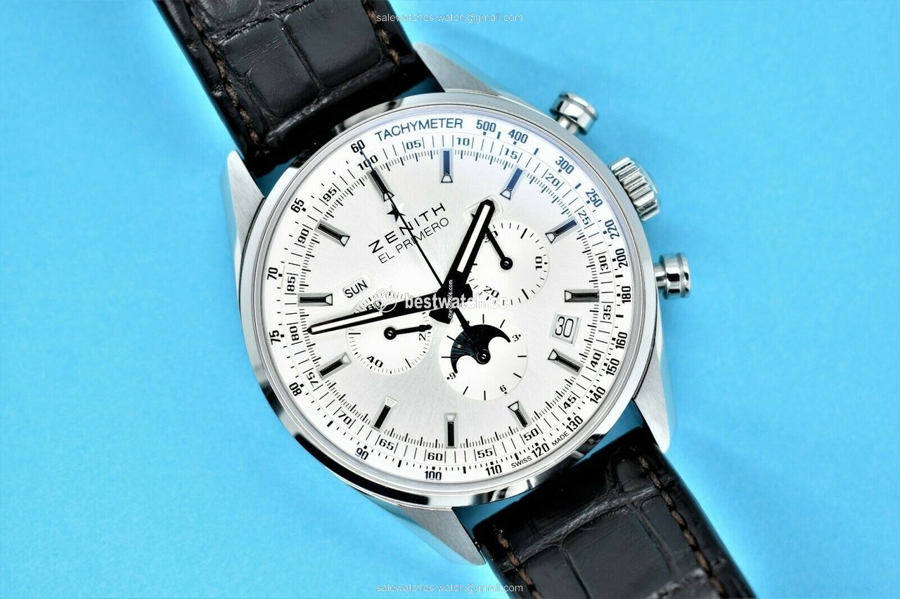 IMG_9085 Zenith El Primero 410 Mens watch Unisex Automatic Steel 03 Replica 2