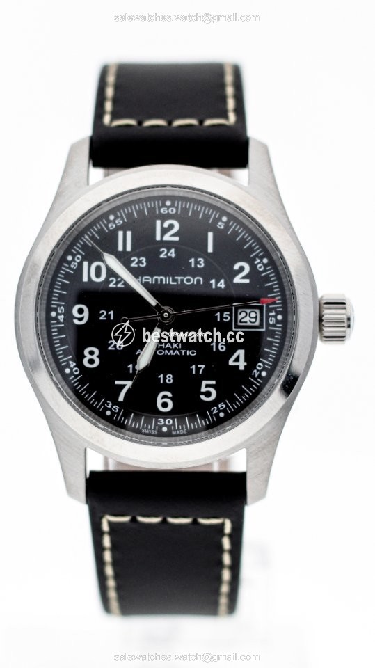 Hamilton Khaki Field Titanium Mens watch Unisex Automatic Titanium H70575733 Replica 2