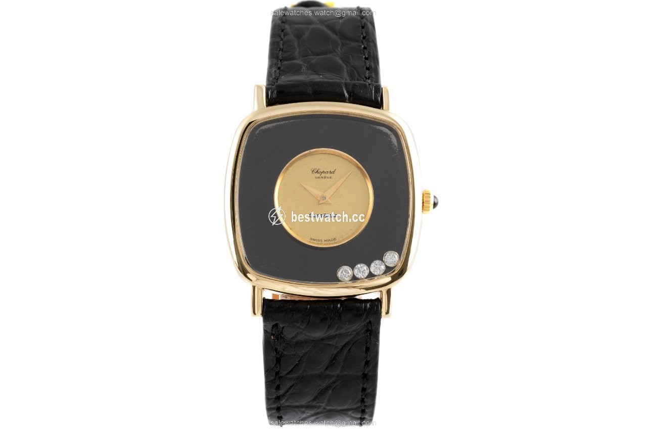 Chopard Happy Diamonds Mens watch Unisex Manual winding Yellow gold 2106 Replica 2