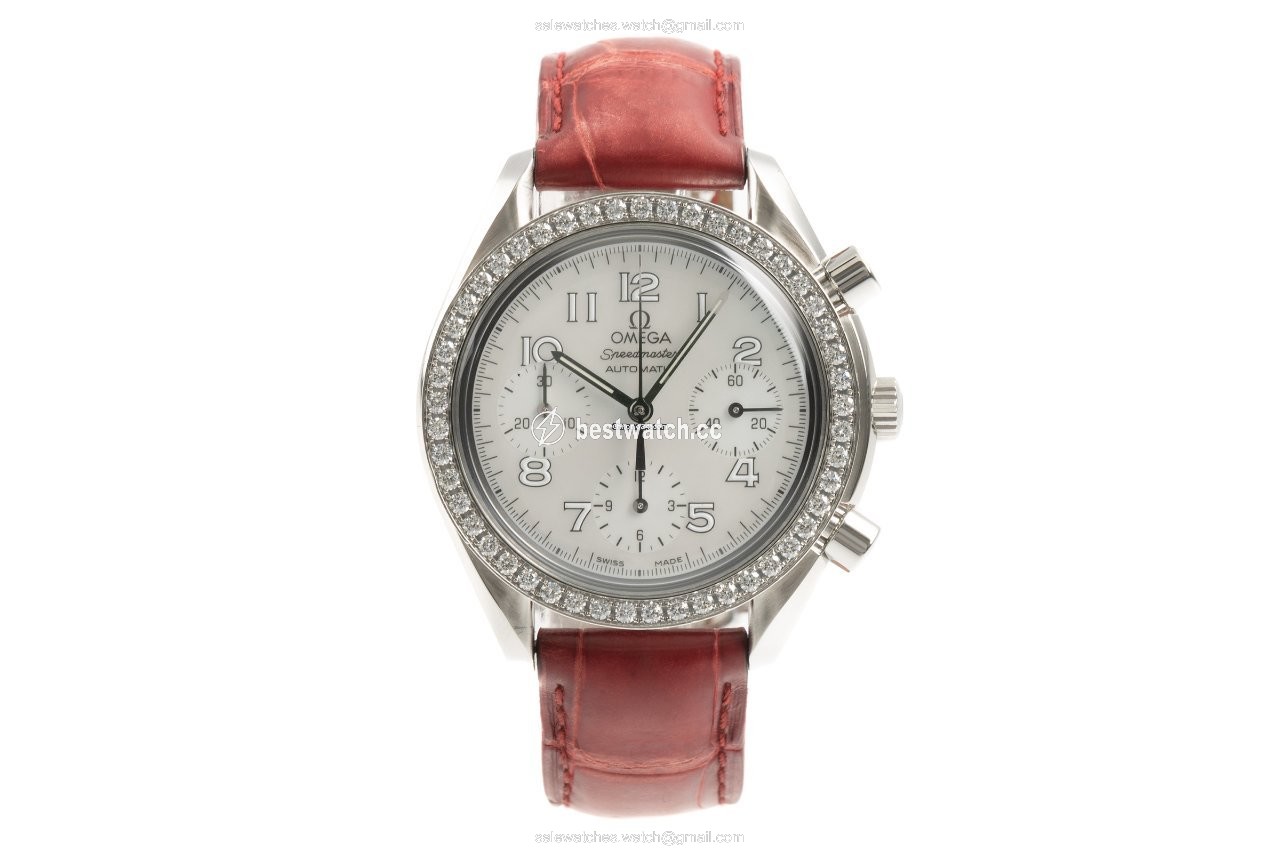 IMG_9085 Omega Speedmaster Ladies Chronograph Womens watch Automatic Steel 275.0032 Replica 2