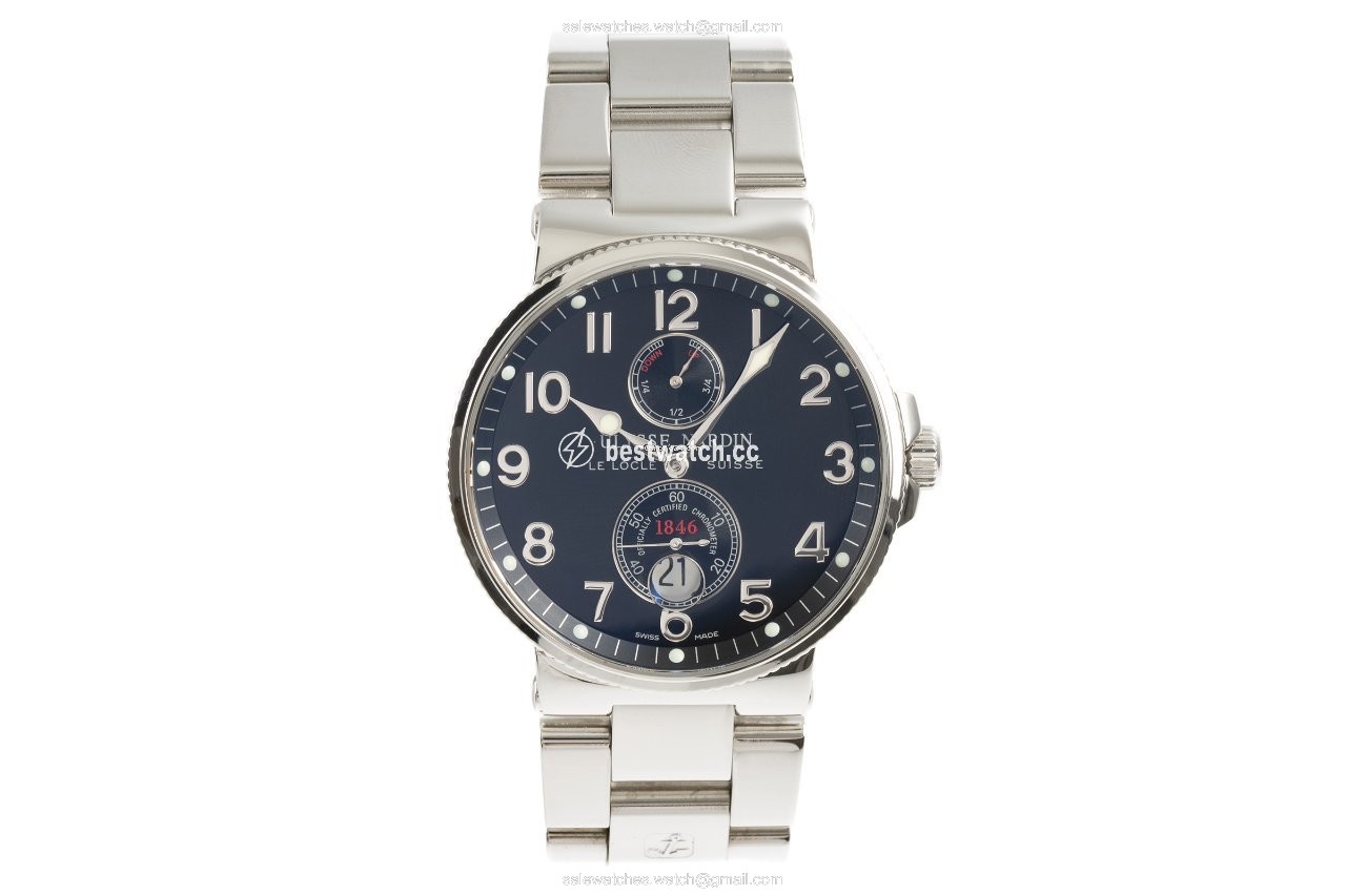 IMG_9085 Ulysse Nardin Maxi Marine Diver Mens watch Unisex Automatic Steel 263-33 Replica 2