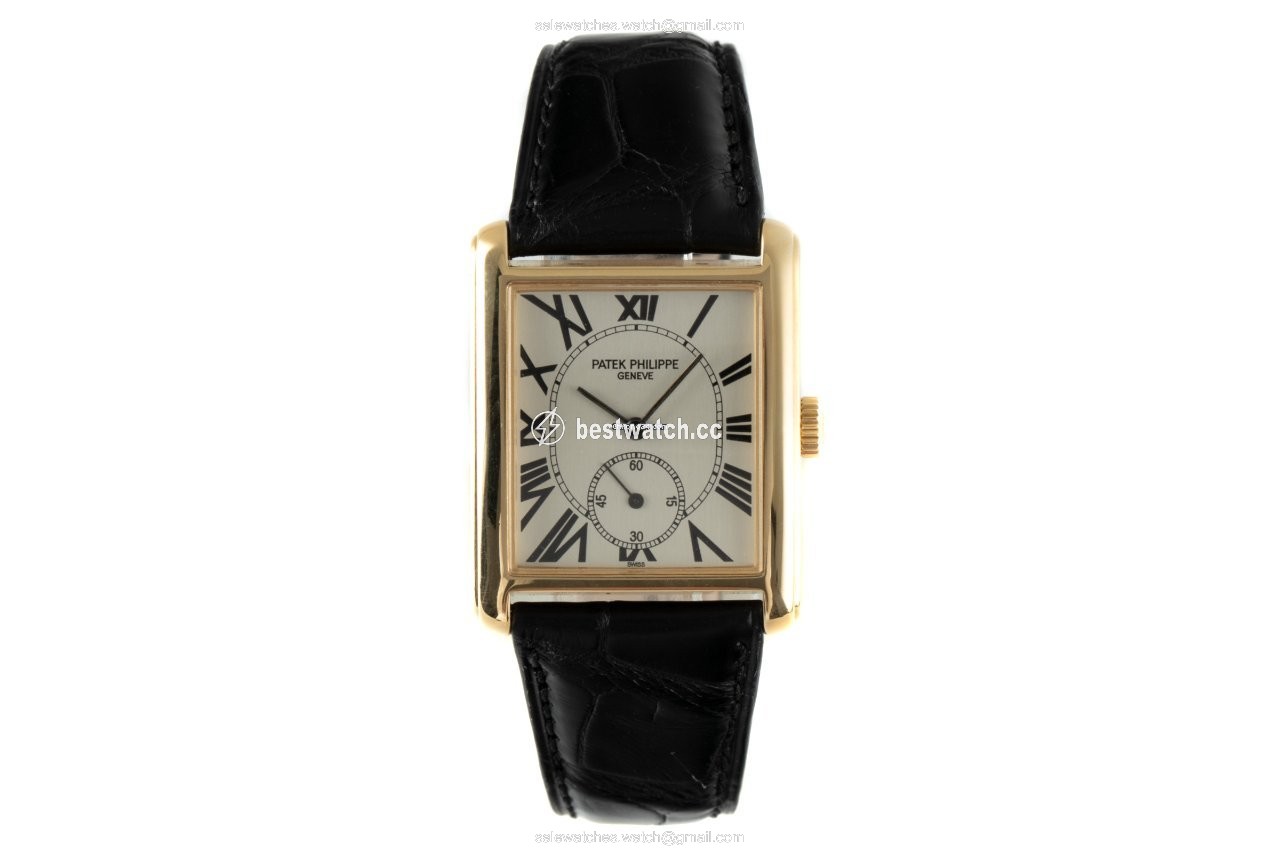IMG_9085 Patek Philippe Gondolo Mens watch Unisex Manual winding Yellow gold 5014 Replica 2