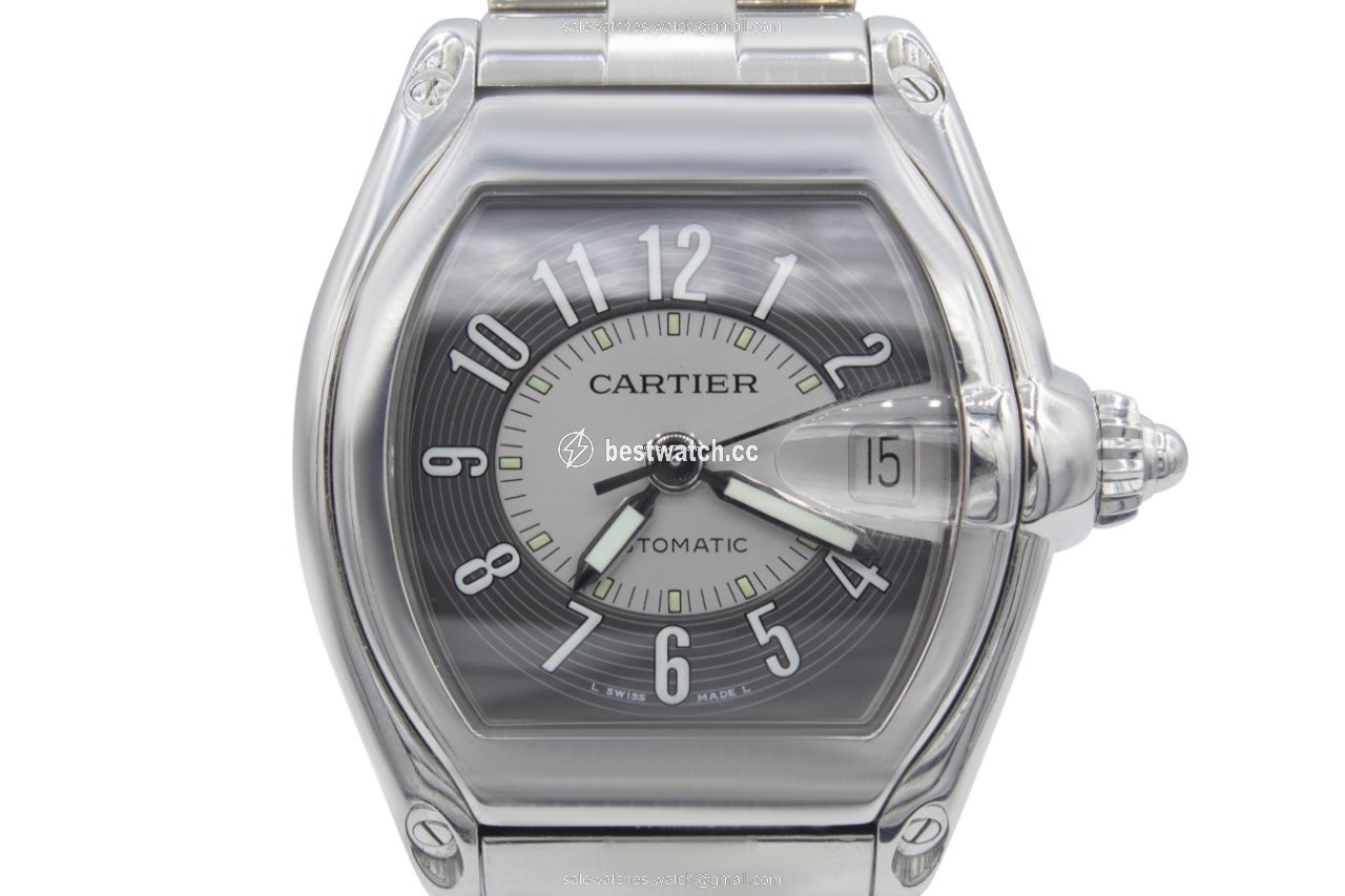 Cartier Roadster Mens watch Unisex Automatic Steel 2510 Replica 2