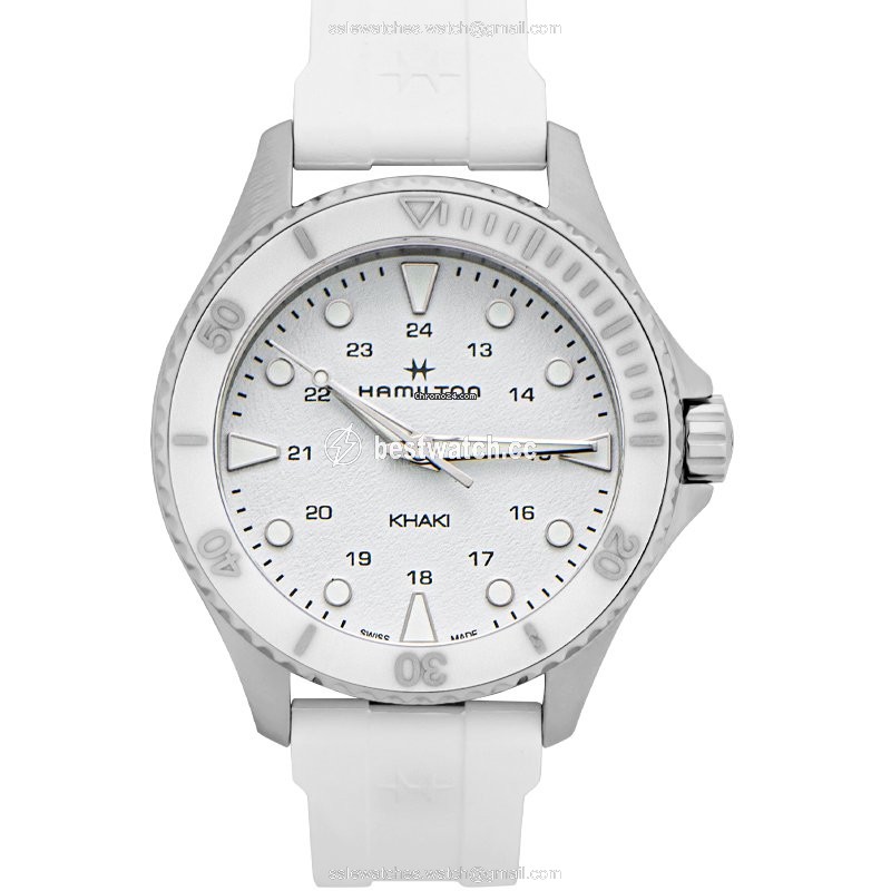 IMG_9085 Hamilton Khaki Navy Mens watch Unisex Quartz Steel H82221310 Replica 2