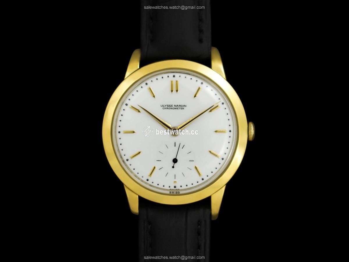 IMG_9085 Ulysse Nardin Mens watch Unisex Gold Steel 8094 Replica 2