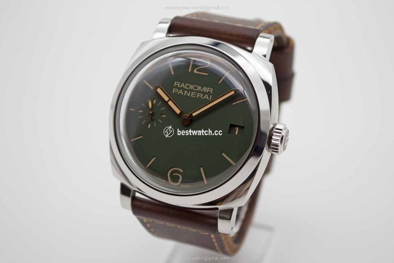 IMG_9085 Panerai Radiomir 1940 3 Days Mens watch Unisex Manual winding Steel PAM 00736 Replica 2