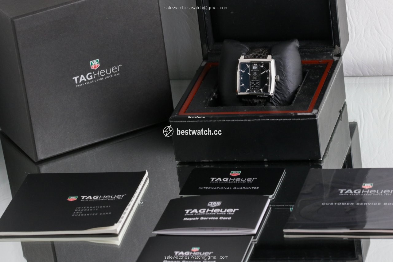 IMG_9085 TAG Heuer Monaco Lady Womens watch Quartz Steel WAW1310.FC6216 Replica 2