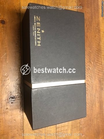 IMG_9085 Zenith El Primero Chronomaster Mens watch Unisex Automatic Rose gold 180.240.4021 Replica 2