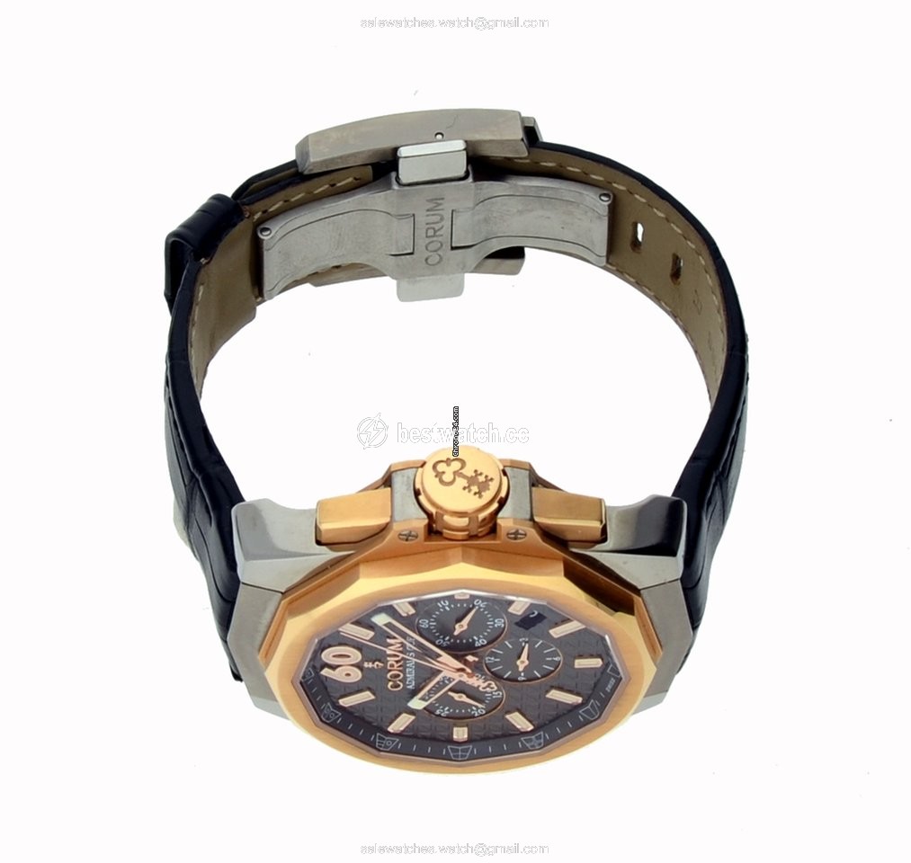 IMG_9085 Corum Admirals Cup AC-One Mens watch Unisex Automatic Titanium 132.201.05 0F01 AN11 Replica 2