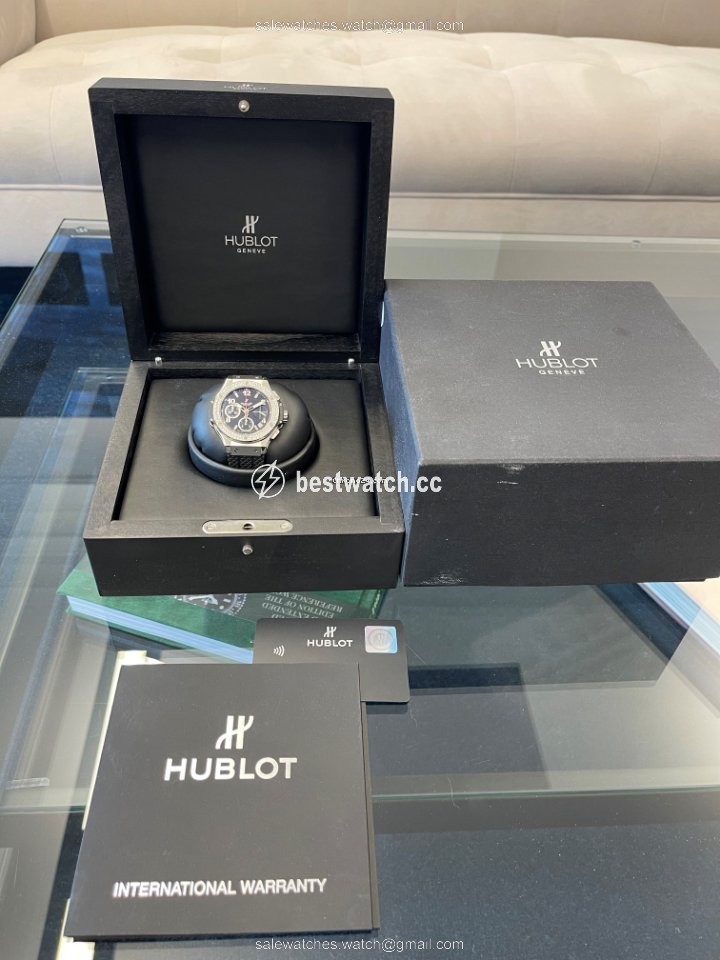 IMG_9085 Hublot Big Bang 41 mm Mens watch Unisex Automatic Steel 342.SX.130.RX.114 Replica 2