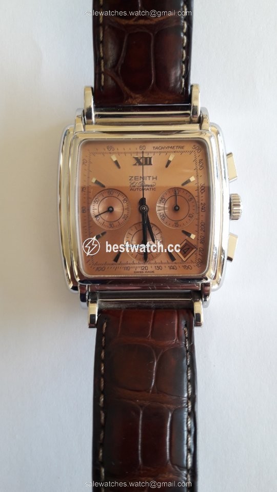 Zenith El Primero Mens watch Unisex Automatic Steel 90 01.0420.400 Replica 2