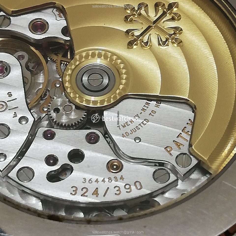 IMG_9085 Patek Philippe Calatrava Mens watch Unisex Automatic White gold 5296G-001 Replica 2
