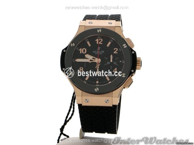 IMG_9085 Hublot Big Bang 44 mm Mens watch Unisex Automatic Rose gold 301pb131rx Replica 2