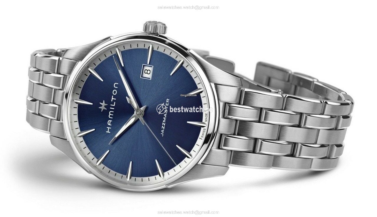 IMG_9085 Hamilton Jazzmaster Mens watch Unisex Quartz Steel H32451141 Replica 2