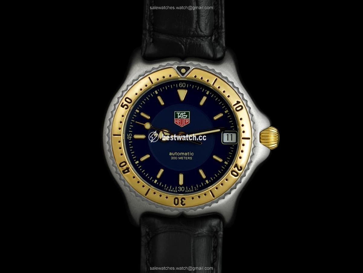 IMG_9085 TAG Heuer Mens watch Unisex Automatic Gold Steel 8069 Replica 2