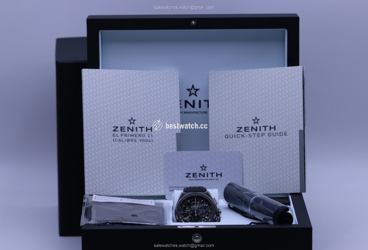 IMG_9085 Zenith Defy El Primero Mens watch Unisex Automatic Titanium 95.9000.9004 78.R782 Replica 2