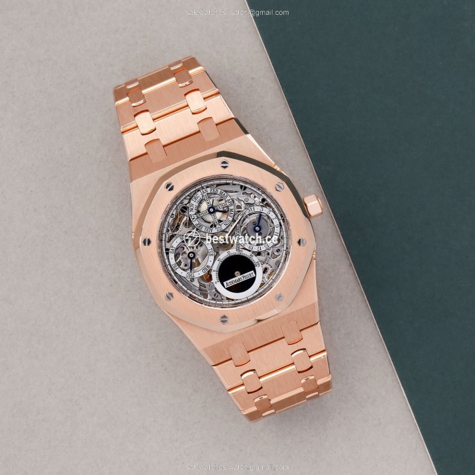 IMG_9085 Audemars Piguet Mens watch Unisex Automatic Rose gold 25829OR.OO.0944OR.01 Replica 2