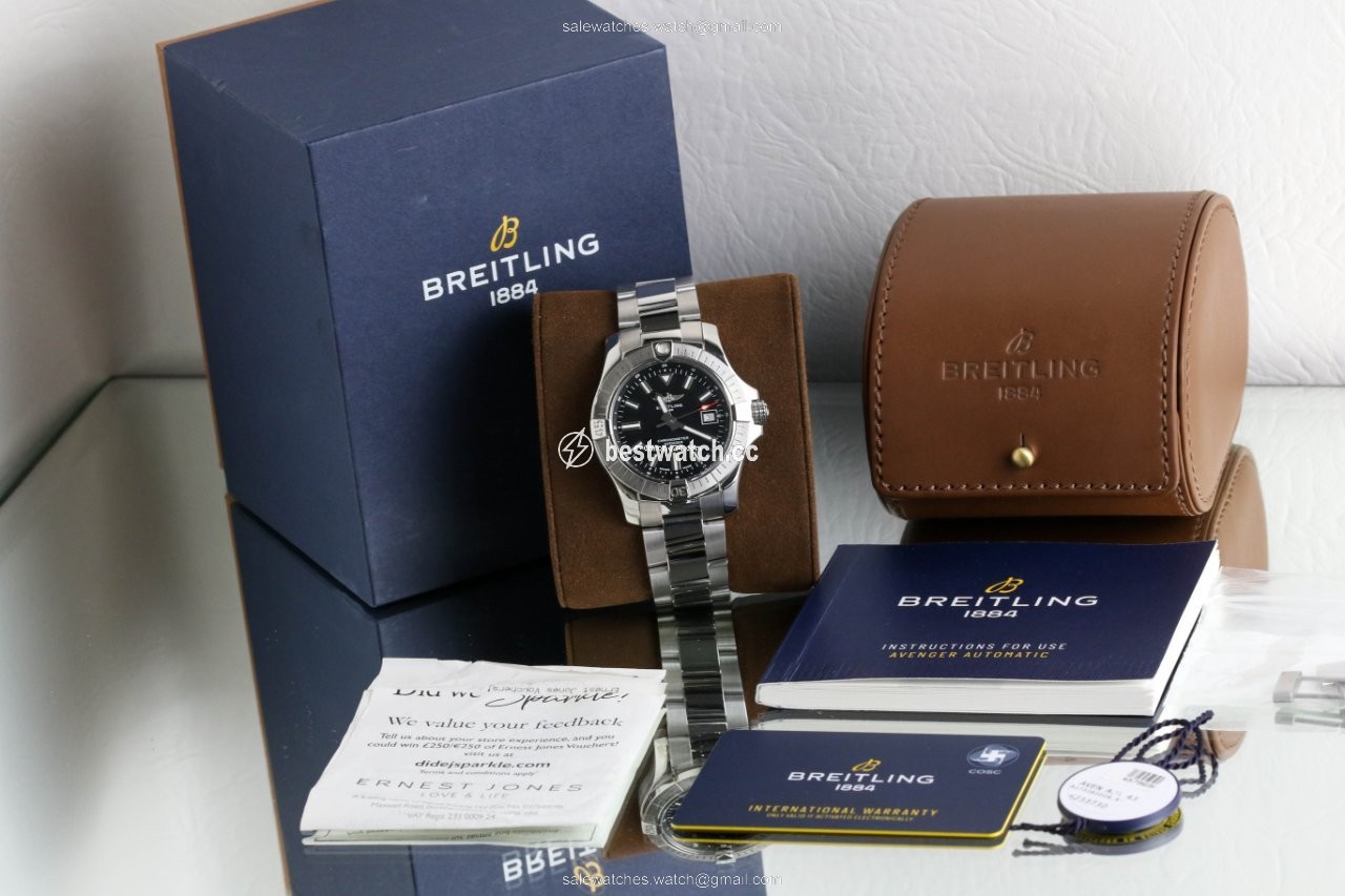 IMG_9085 Breitling Avenger Mens watch Unisex Automatic Steel A17318101B1A1 Replica 2