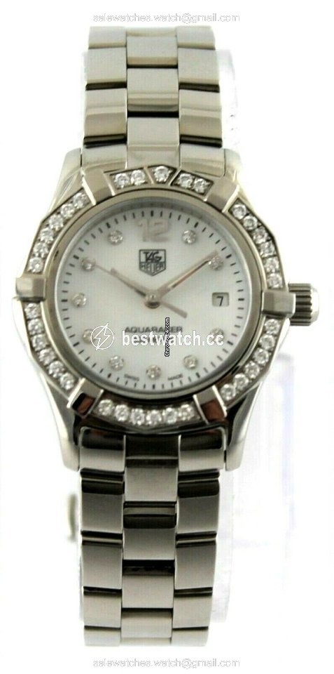 TAG Heuer Aquaracer Lady Quartz Steel WAF1416.BA0813 Replica 2