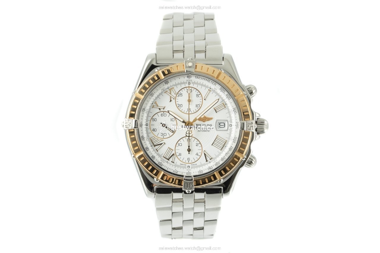 IMG_9085 Breitling Crosswind Racing Mens watch Unisex Automatic Gold Steel D13055 Replica 2