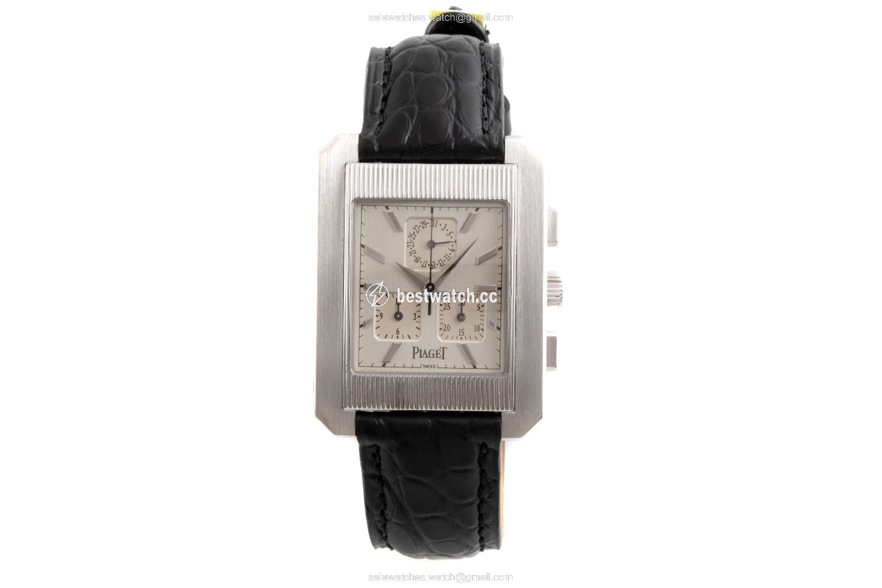 IMG_9085 Piaget Mens watch Unisex Quartz White gold 14600 Replica 2
