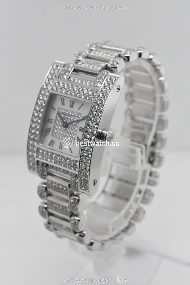IMG_9085 Chopard Your Hour Womens watch Quartz White gold 17 3451 Replica 2