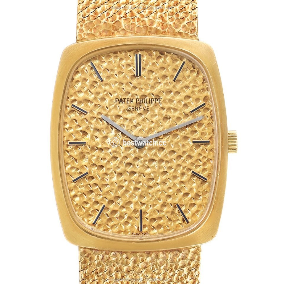 IMG_9085 Patek Philippe Golden Ellipse Mens watch Unisex Manual winding Yellow gold 3567 1 Replica 2