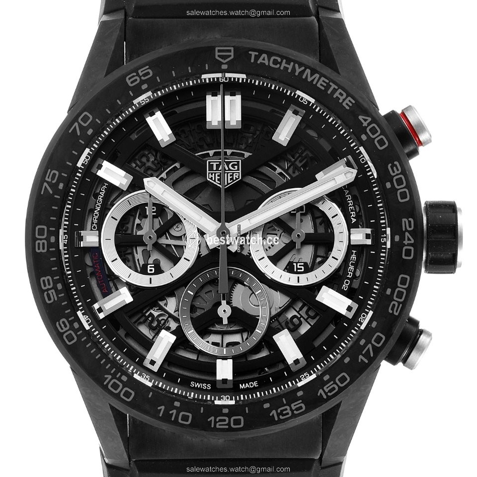 TAG Heuer Carrera Mens watch Unisex Automatic Steel CBG2016.FT6143 Replica 2