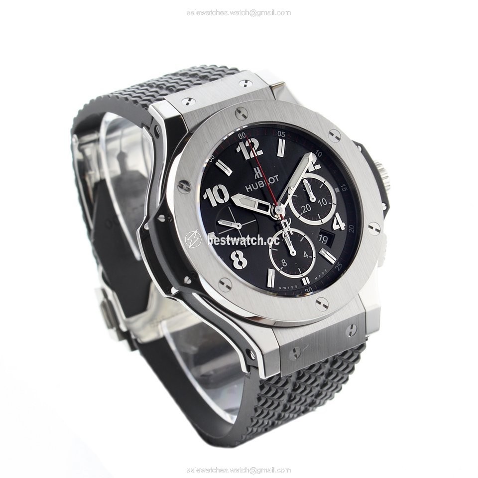 IMG_9085 Hublot Big Bang 44 mm Mens watch Unisex Automatic Steel 301SX130RX Replica 2