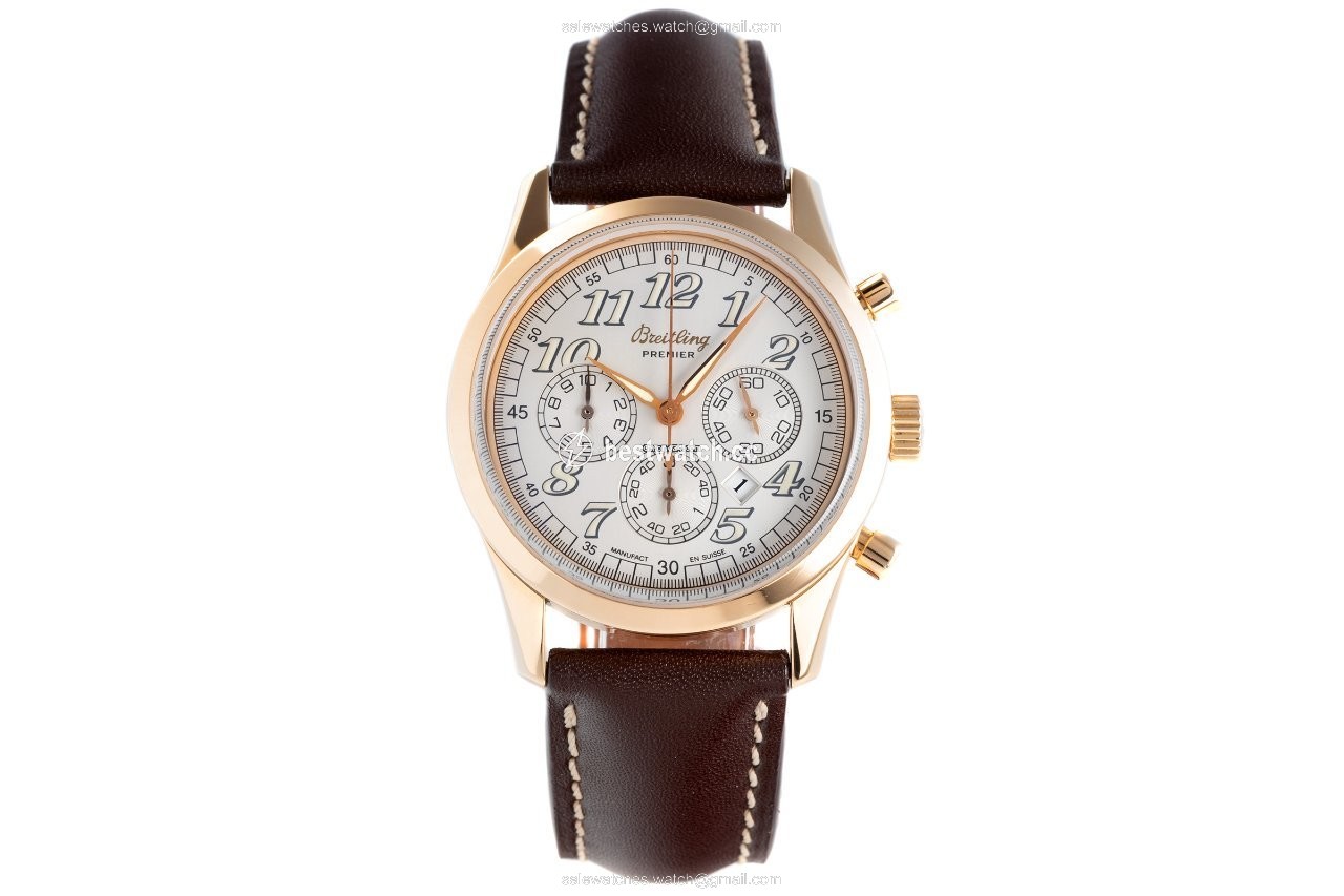 Breitling Navitimer Mens watch Unisex Automatic Yellow gold H42035 Replica 2