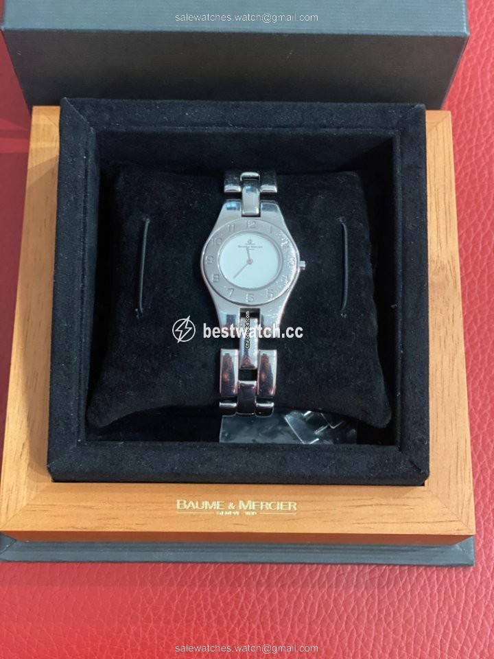 IMG_9085 Baume & Mercier Linea Womens watch Quartz Steel M0A10138 Replica 2