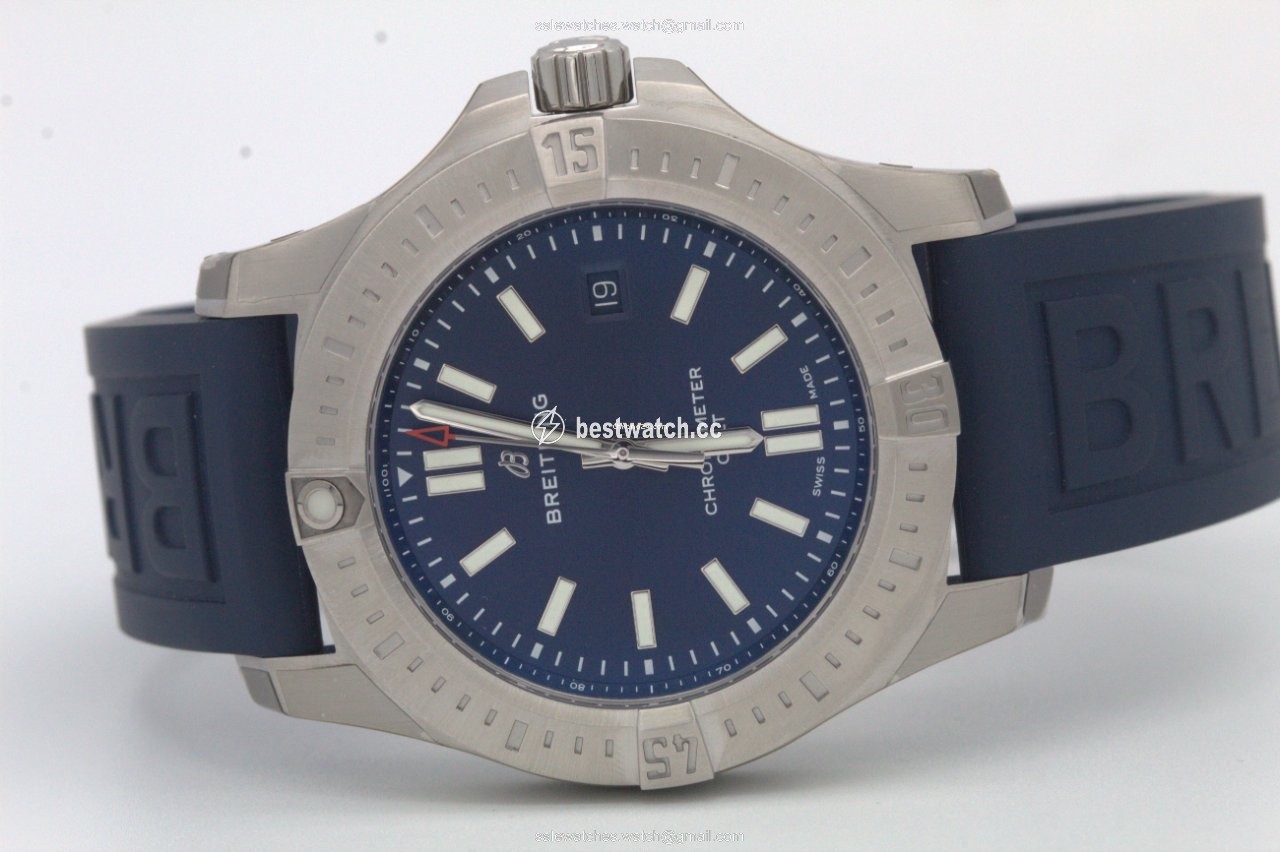 IMG_9085 Breitling Chronomat Colt Mens watch Unisex Automatic Steel A17388101C1S1 Replica 2