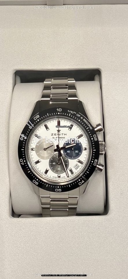 IMG_9085 Zenith Chronomaster Sport Mens watch Unisex Automatic Steel 03.3100.3600 69.M3100 Replica 2