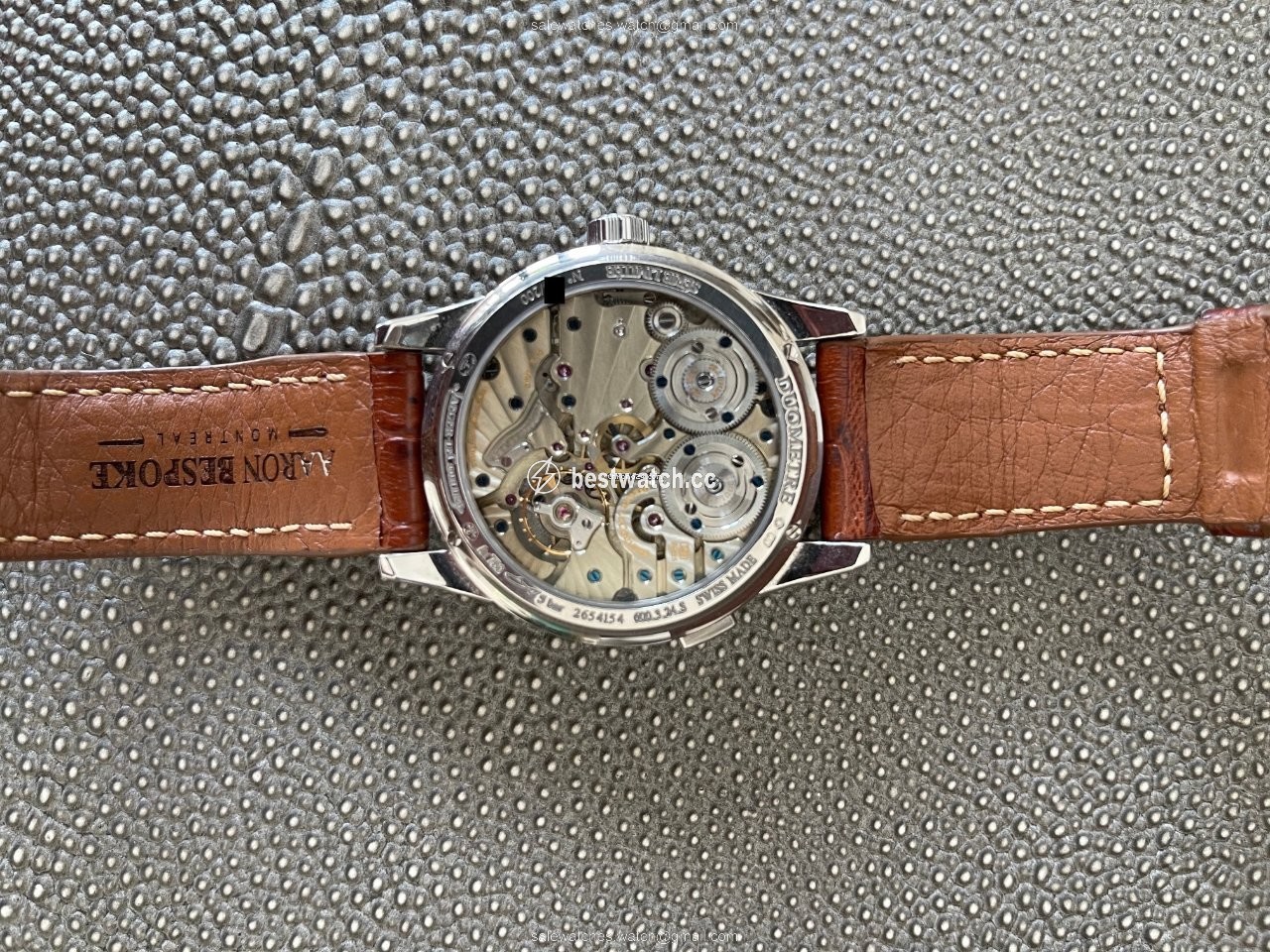 IMG_9085 Jaeger-LeCoultre Duometre Mens watch Unisex Manual winding White gold Q6043570 Replica 2