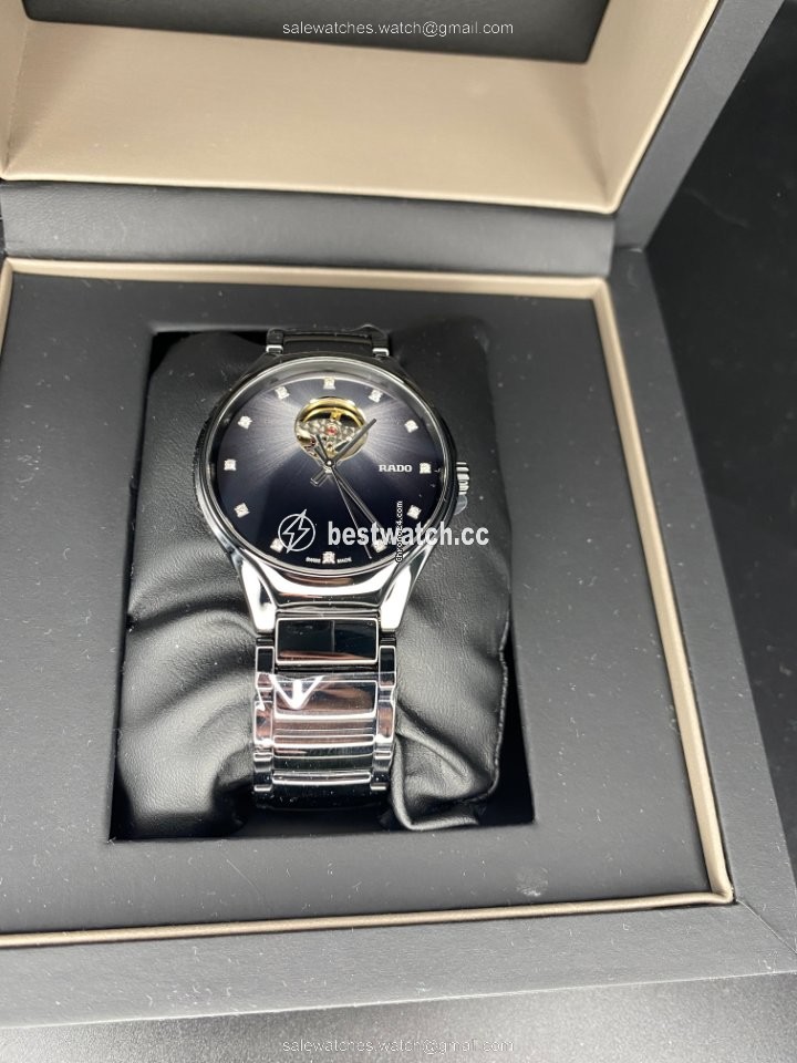 IMG_9085 Rado True Mens watch Unisex Automatic Ceramic R27107732 Replica 2