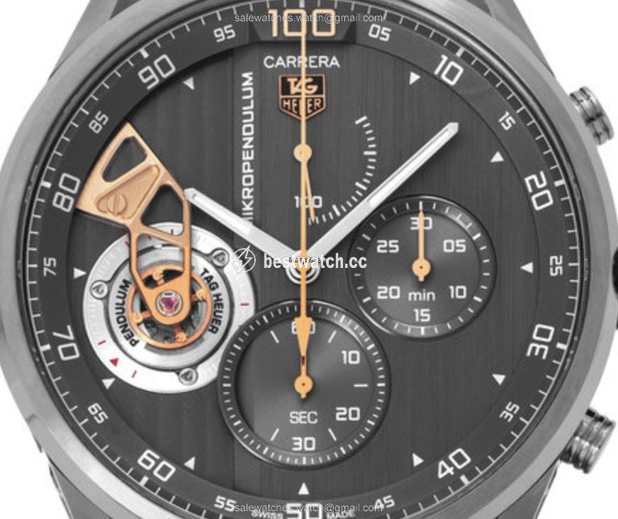 TAG Heuer Carrera Mens watch Unisex Automatic Titanium CAR2B83.FC6339 Replica 2