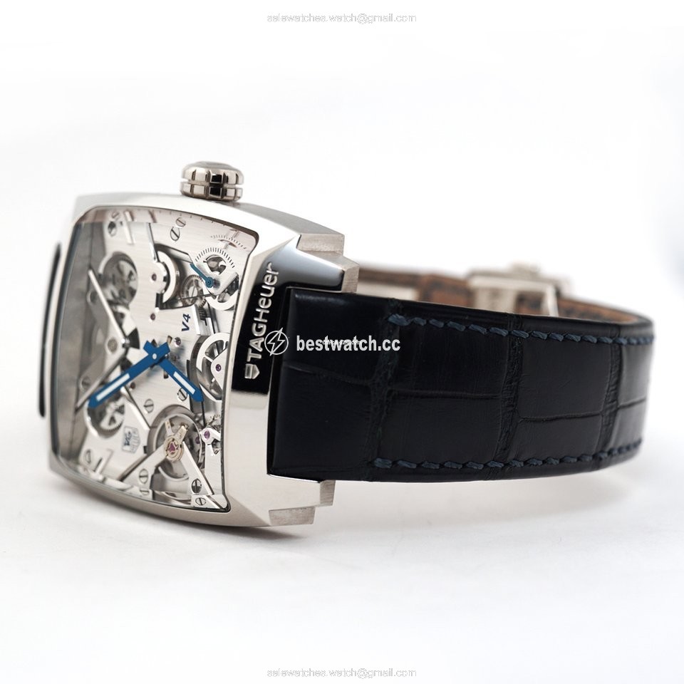 IMG_9085 TAG Heuer Monaco V4 Mens watch Unisex Automatic Platinum WAW2170.FC6261 Replica 2
