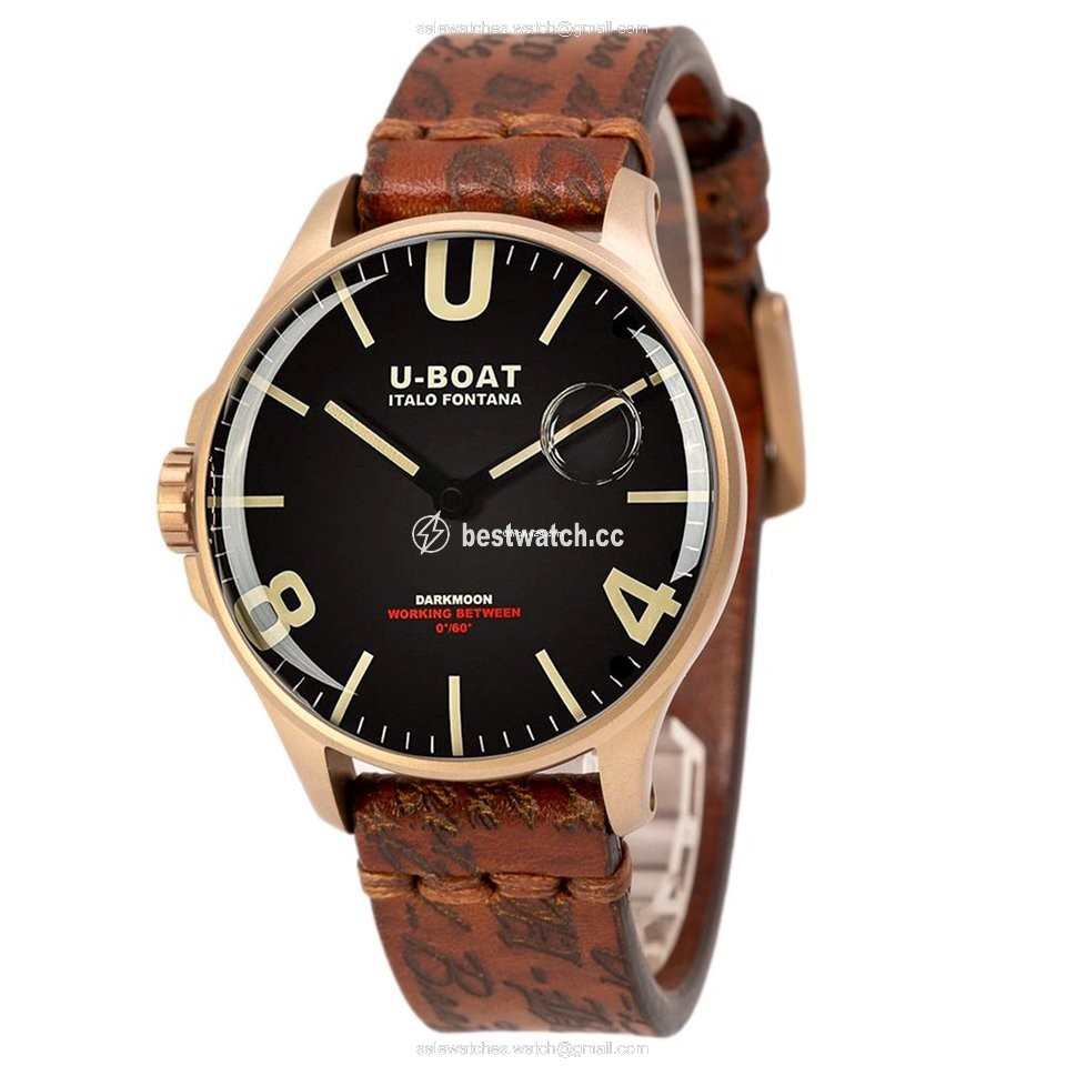 IMG_9085 U-Boat Mens watch Unisex Quartz Steel 8467 A Replica 2