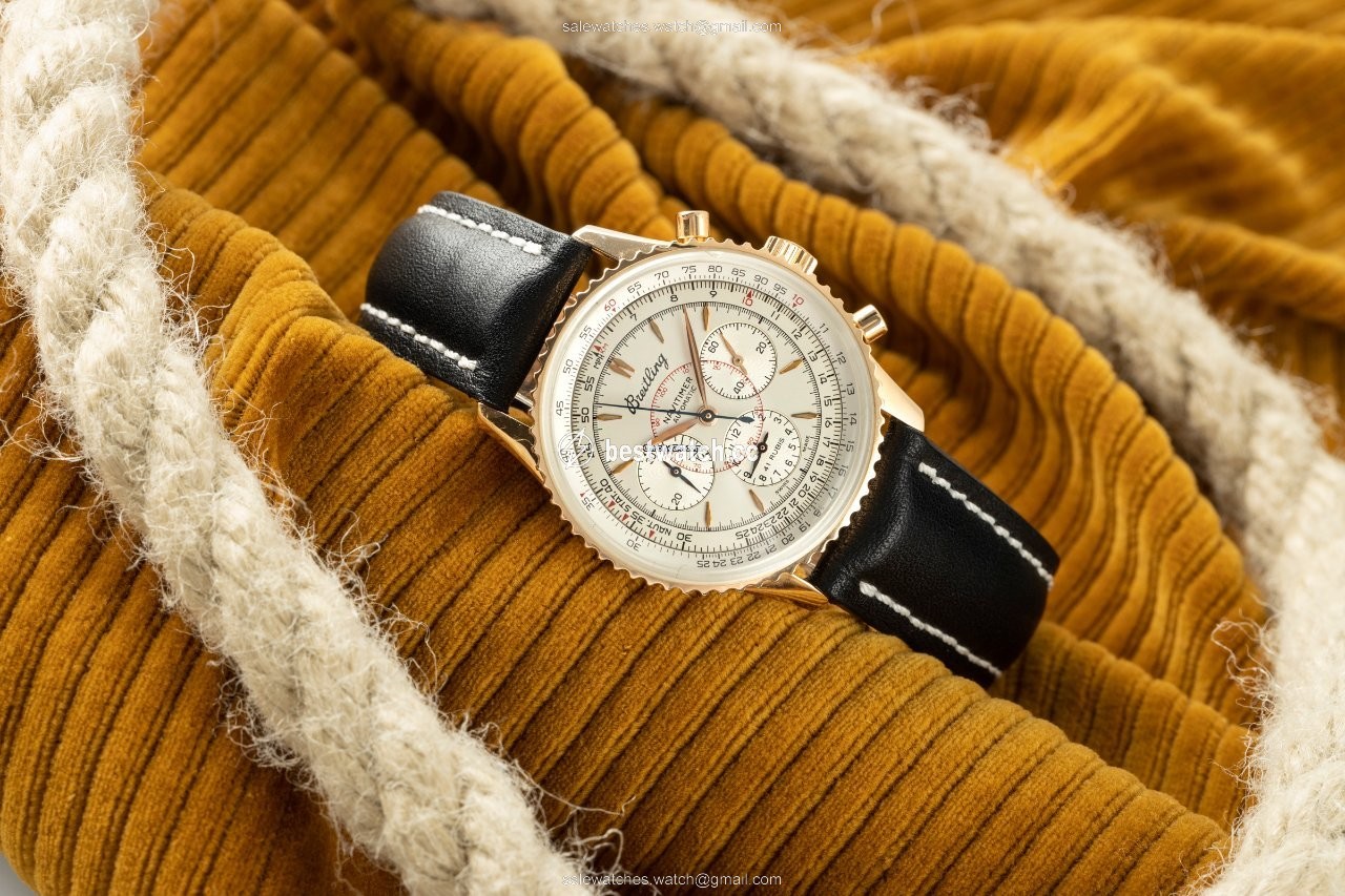 IMG_9085 Breitling Mens watch Unisex Automatic Red gold H30030 Replica 2