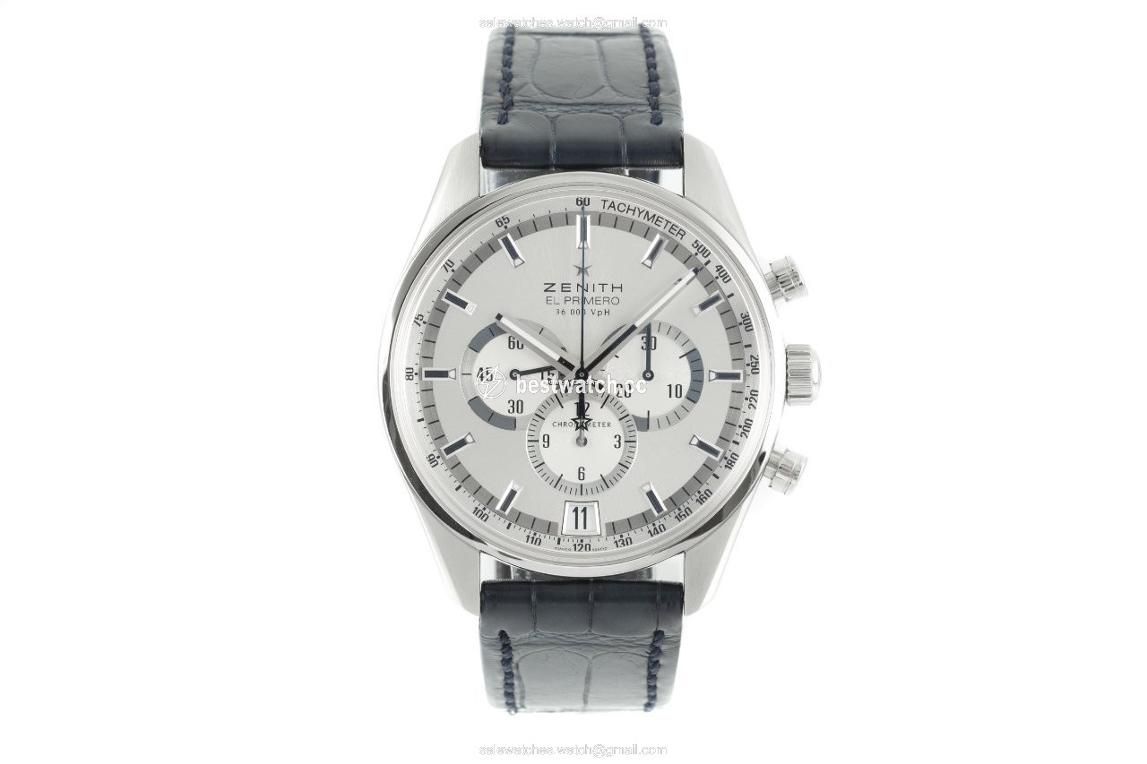 IMG_9085 Zenith El Primero 36000 VpH Mens watch Unisex Automatic Steel 03.2040.400 Replica 2