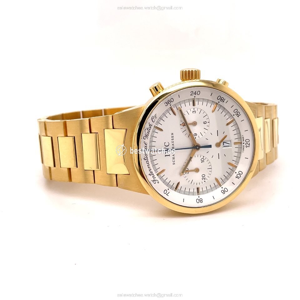 IMG_9085 IWC GST Mens watch Unisex Quartz Yellow gold IW955701 Replica 2