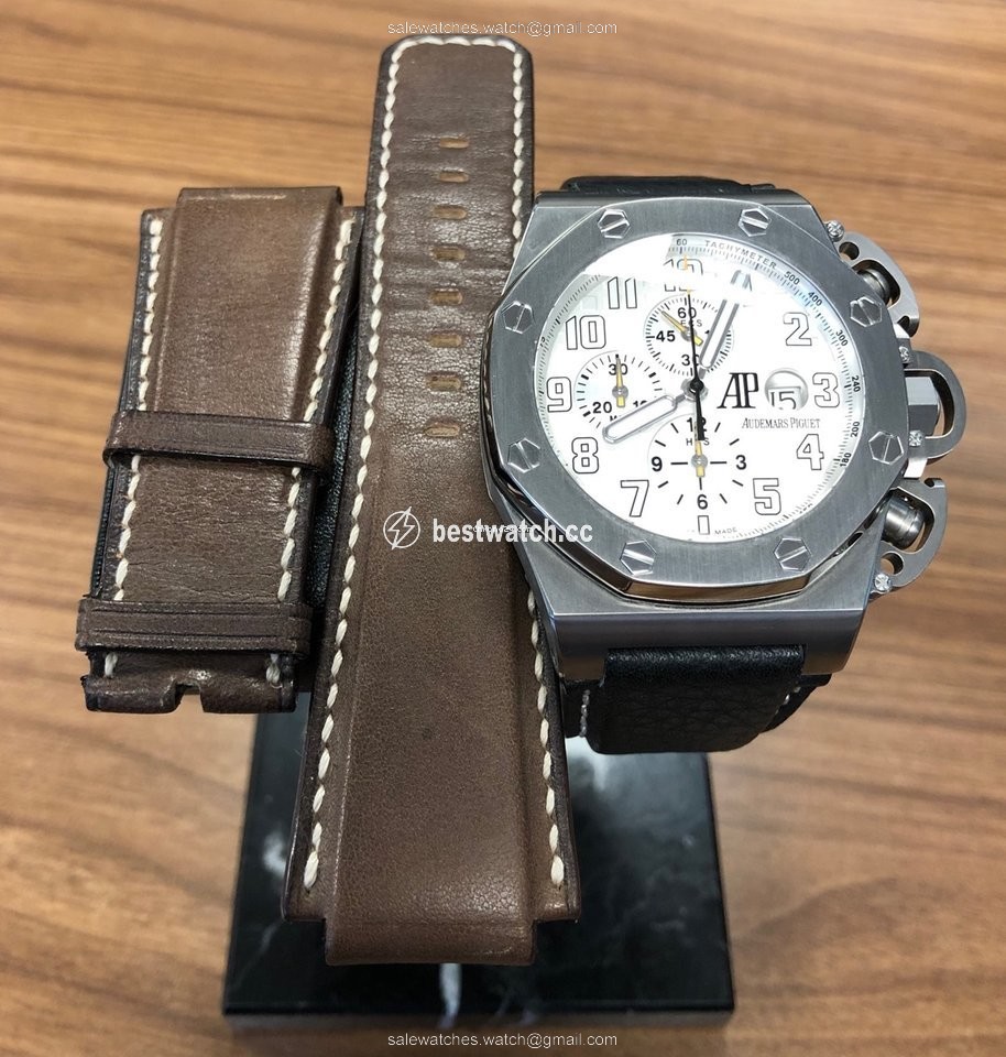 IMG_9085 Audemars Piguet Royal Oak Offshore Chronograph Mens watch Unisex Automatic Titanium 25863TI.OO.A080CU.01 Replica 2