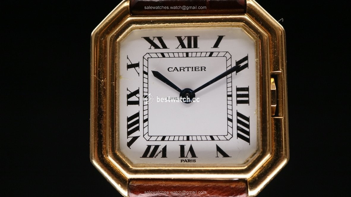 IMG_9085 Cartier Mens watch Unisex Manual winding Yellow gold 780992616 Replica 2