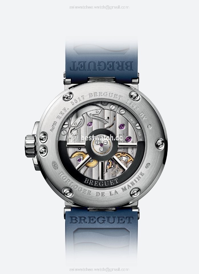 IMG_9085 Breguet Marine Mens watch Unisex Automatic White gold 5517BB Y2 5ZU Replica 2