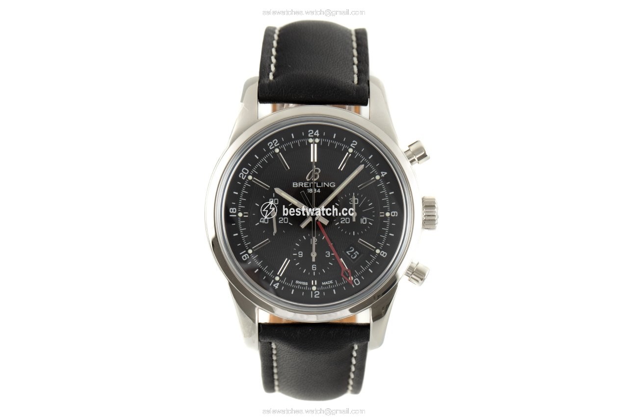 IMG_9085 Breitling Transocean Chronograph GMT Mens watch Unisex Automatic Steel AB045112 BC67 Replica 2
