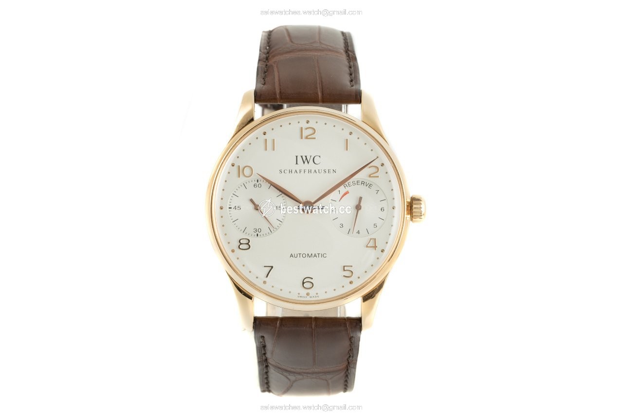 IMG_9085 IWC Portuguese Automatic Mens watch Unisex Automatic Yellow gold 5000 Replica 2
