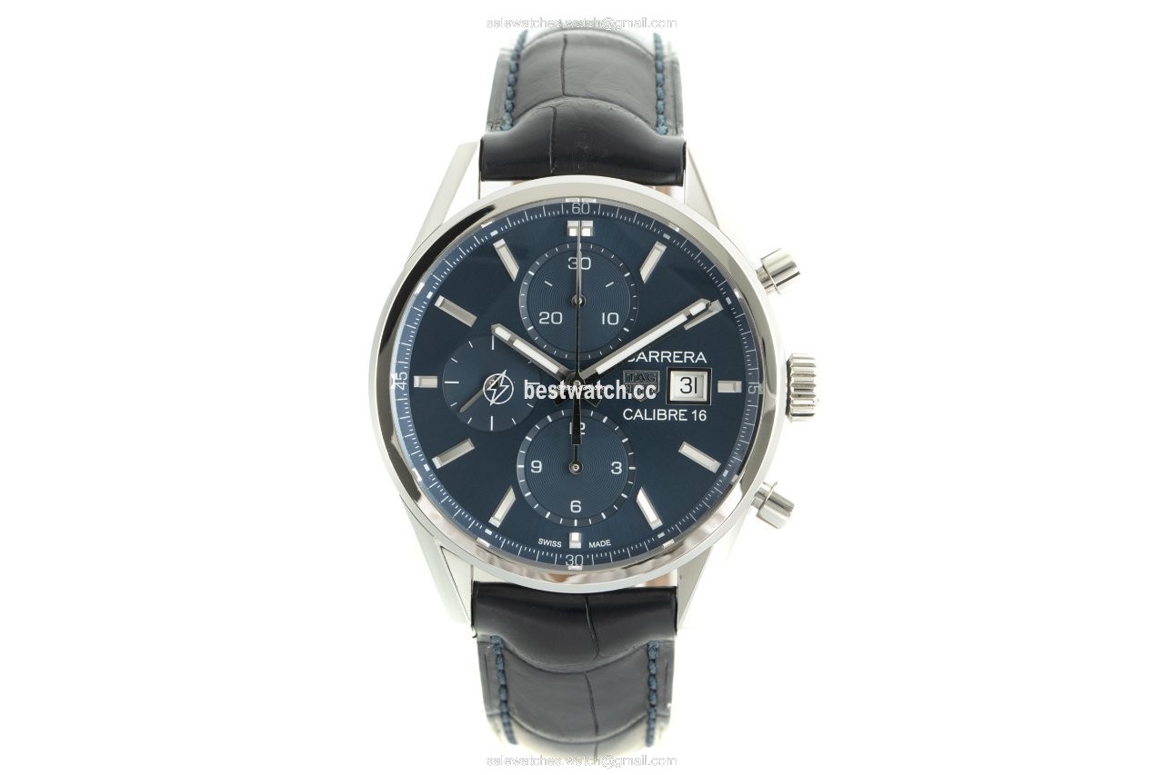 IMG_9085 TAG Heuer Carrera Calibre 16 Mens watch Unisex Automatic Steel CBK2112 Replica 2